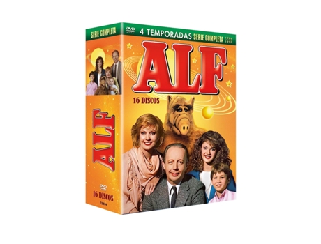 DVD Alf Serie Completa Temporadas 1-4