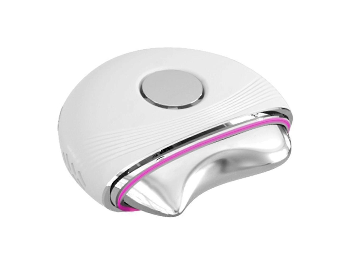 Gs02 Instrumento De Beleza Facial E Pescoço Com Microcorrente Quente E Fria, Massageador Vibratório Com Luz Led Vermelha E Azul, Raspagem