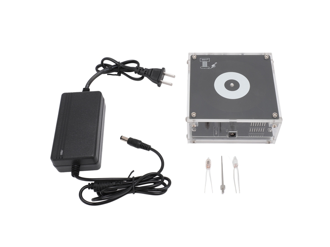 Aetheria bobina de Música Bluetooth Arc Tocável Transmissão Sem Fio Brinquedo de Mesa Preto Us Plug