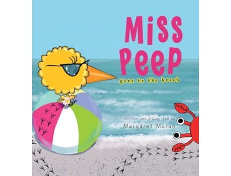 Livro Miss Peep Goes to the Beach de Margaret Moran (Inglês)