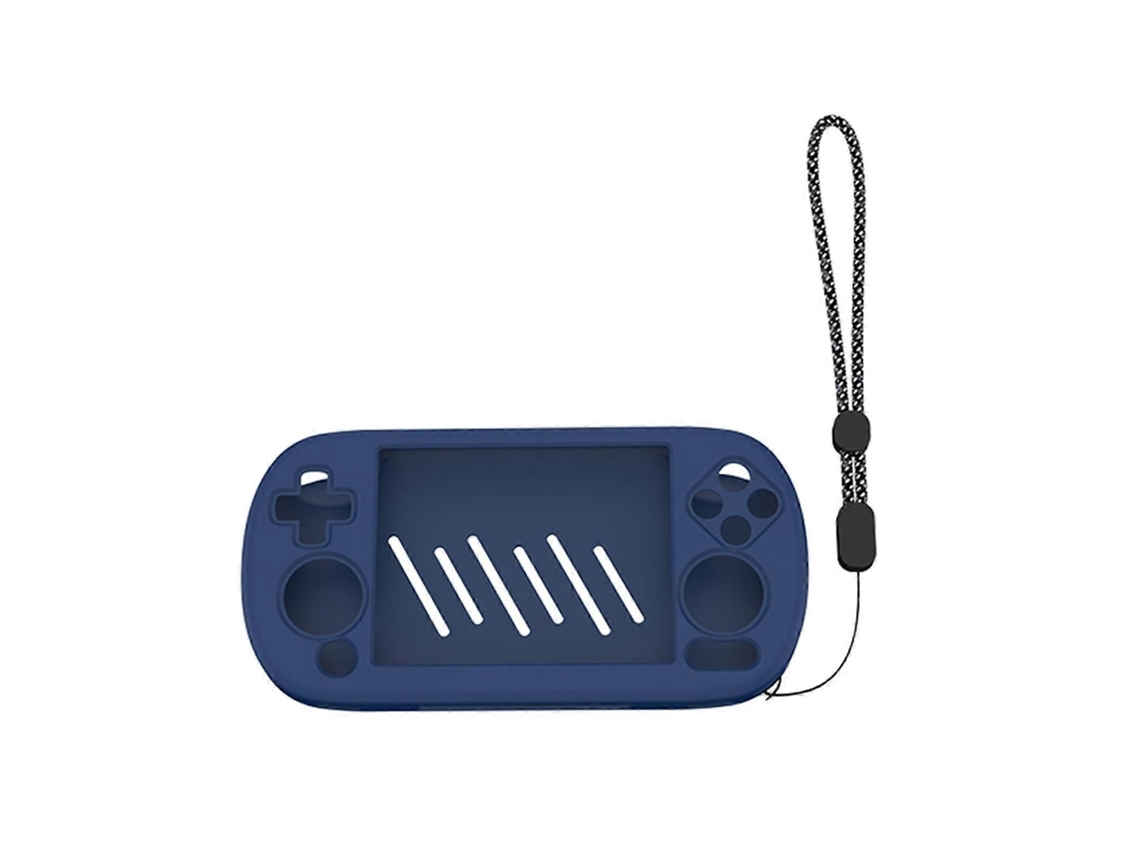 Capa Protetora de Silicone para Console de Jogos Retrô Rg40xx H, Capa Protetora Contra Poeira para Gamepad, Acessórios para Jogos, Azul. GOKOCO