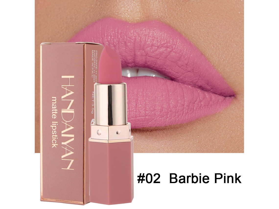 Batom nude matte, à prova d'água, maquiagem, batom matte, cosméticos, gloss labial...