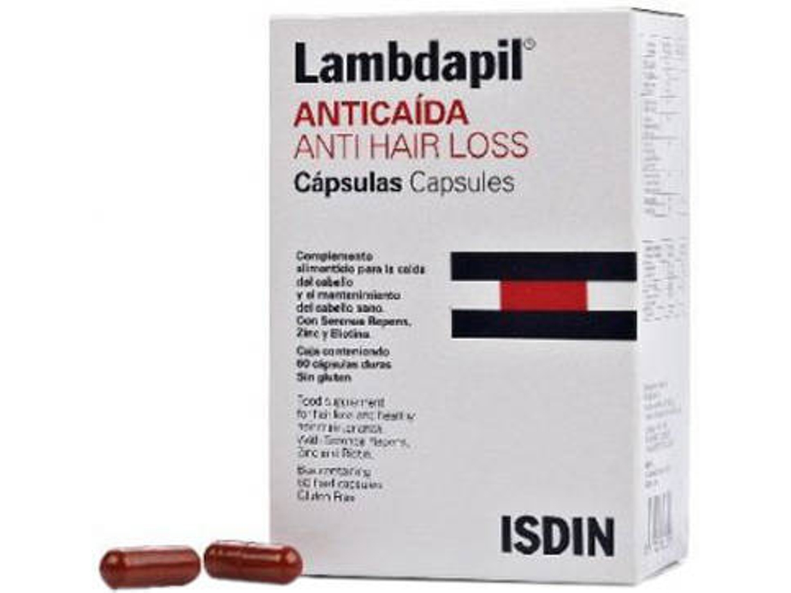 Creme Corporal ISDIN Lambdapil Fortificante Para Cabelos 60Un