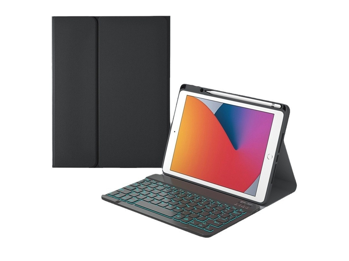 Lurelia Capa Com Teclado Bluetooth Para Ipad Air 4 10.9 Com Retroiluminação