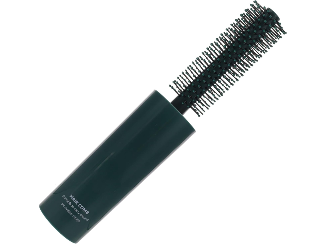 Escova De Cabelo Retrátil Eringogo Em Abs Para Cabelos Cacheados, Com Efeito Antiestático E Massagem Confortável Para