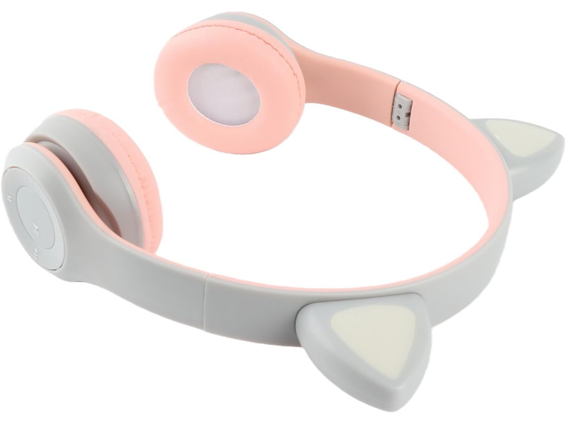 Aparelhos Bluetooth Para Oreilles De Chat, Sem Filtro, Elegantes, Anti - Ruído, Para Crianças, Luz Led