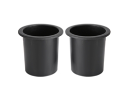 Aetheria 2pcs Tubo Invertido Alto falante 100mm com Rede Anti rato para 8 12 Polegadas