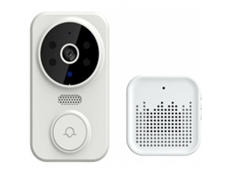 Lurelia Videoporteiro Inteligente, Wi-fi 2,4ghz, Deteção Movimento, Sem Fios, Ajustável, 1000mah