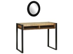 Vidaxl Mesa De Vestir Castanho 100 X 50 X 75 Cm