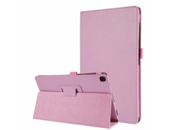 Capa Para Tablet Lurelia, Compatível Com Samsung Tab A7 T500 Modelo 2020 T505 De 10,4"., Rosa, Couro Sintético, Dobrável Com Suporte