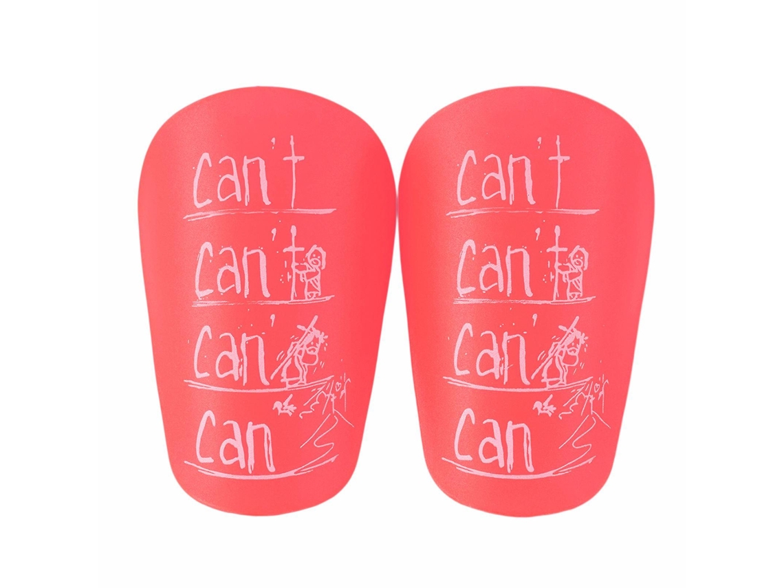 2 x Caneleiras de Futebol para Esportes ao Ar Livre, Verde, 8cm x 5cm de Profundidade, Rosa, 10cm x 6cm, Slowmoose
