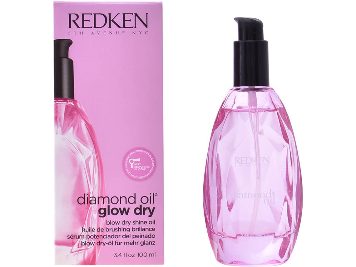Óleo para o Cabelo REDKEN Diamond Oil Glow Dry Shine Oil (100 ml)