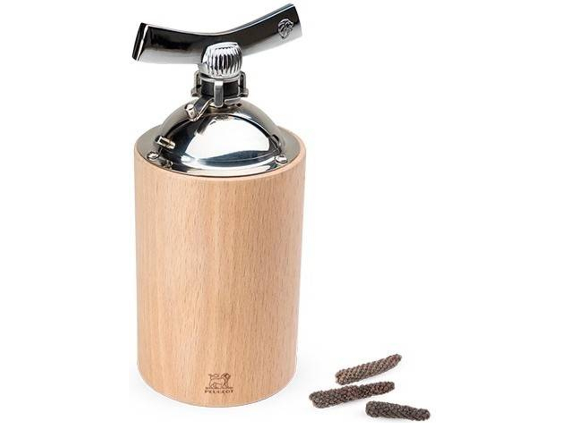 Moinho de Pimenta PEUGEOT (Bege - 16 cm - Madeira, Aço Inoxidável)
