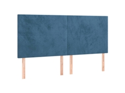 Headboard, Headboards Vidaxl Azul Veludo (180 Cm)