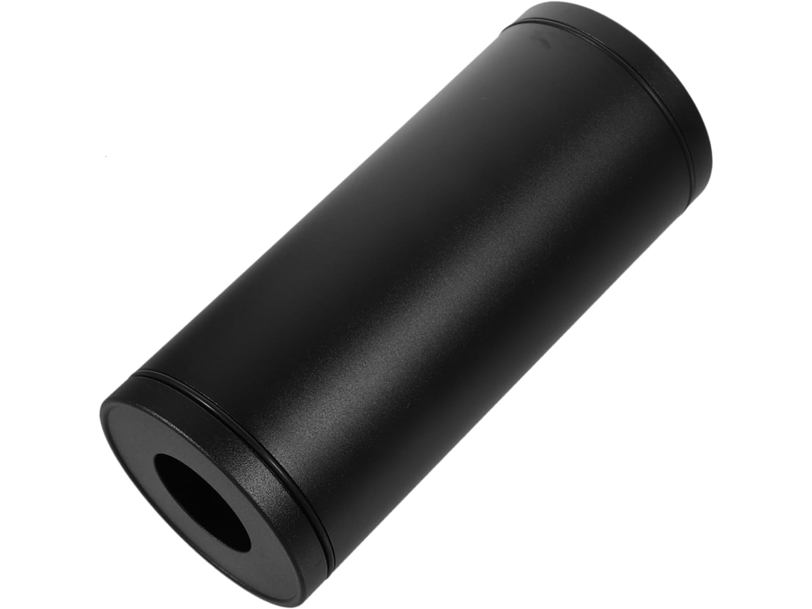 Porta-lenços Redondo Para Carro, Alumínio Preto, Suporte Multifuncional Para Rolo De Papel Toalha