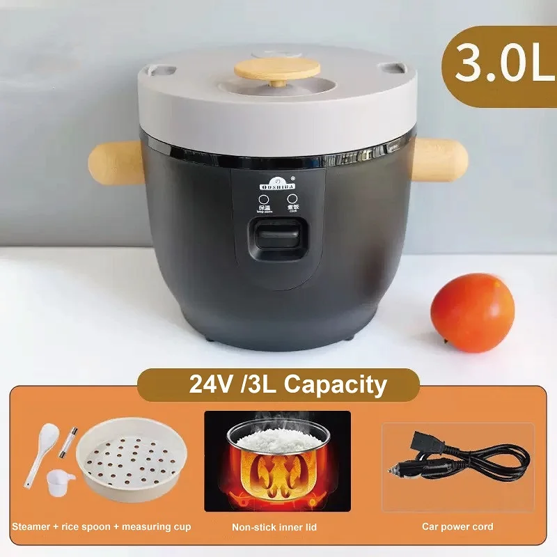 Panela de arroz multifuncional, vaporizador de alimentos, máquina de cozinhar automática