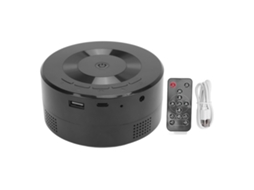 Mali projetor de Filmes Pequeno com Controle Remoto 1080p Lcd Led com Alto falante Integrado Portátil para Home Theater