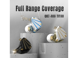 Auriculares intrauditivos con cable QKZ HiFi Basic, control de línea, Bluetooth y diseño ergonómico | S/MARCA