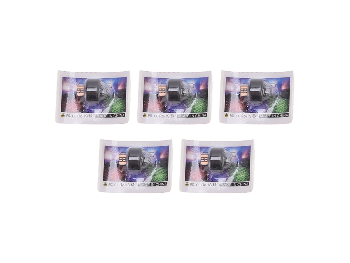 5 peças mini bolas de discoteca USB RGB portáteis luzes de palco DJ tamanho grande Slowmoose