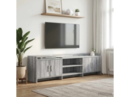 Vidaxl Gabinete Para Tv 168 X 33 X 47 Cm Sonoma Cinzento