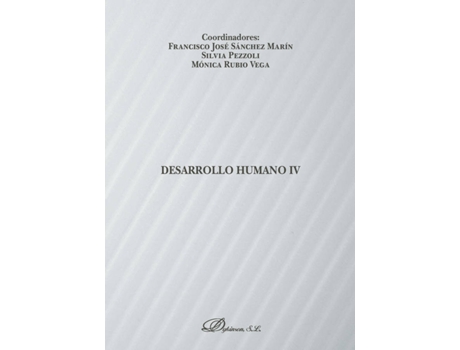 Livro Desarrollo Humano IV. de Mónica Rubio Vega (Espanhol - 2017)