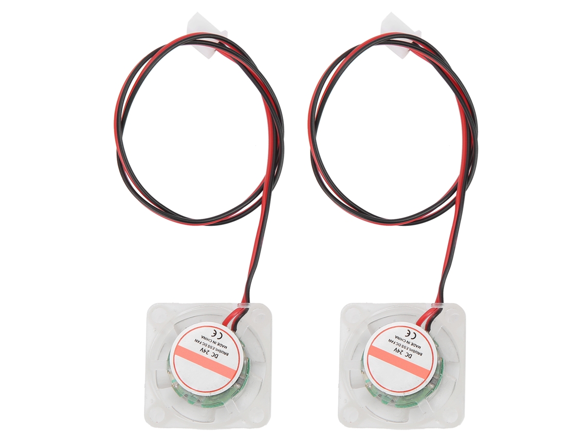 Ventoinhas Resfriamento 3d Bico V6 Led 24v