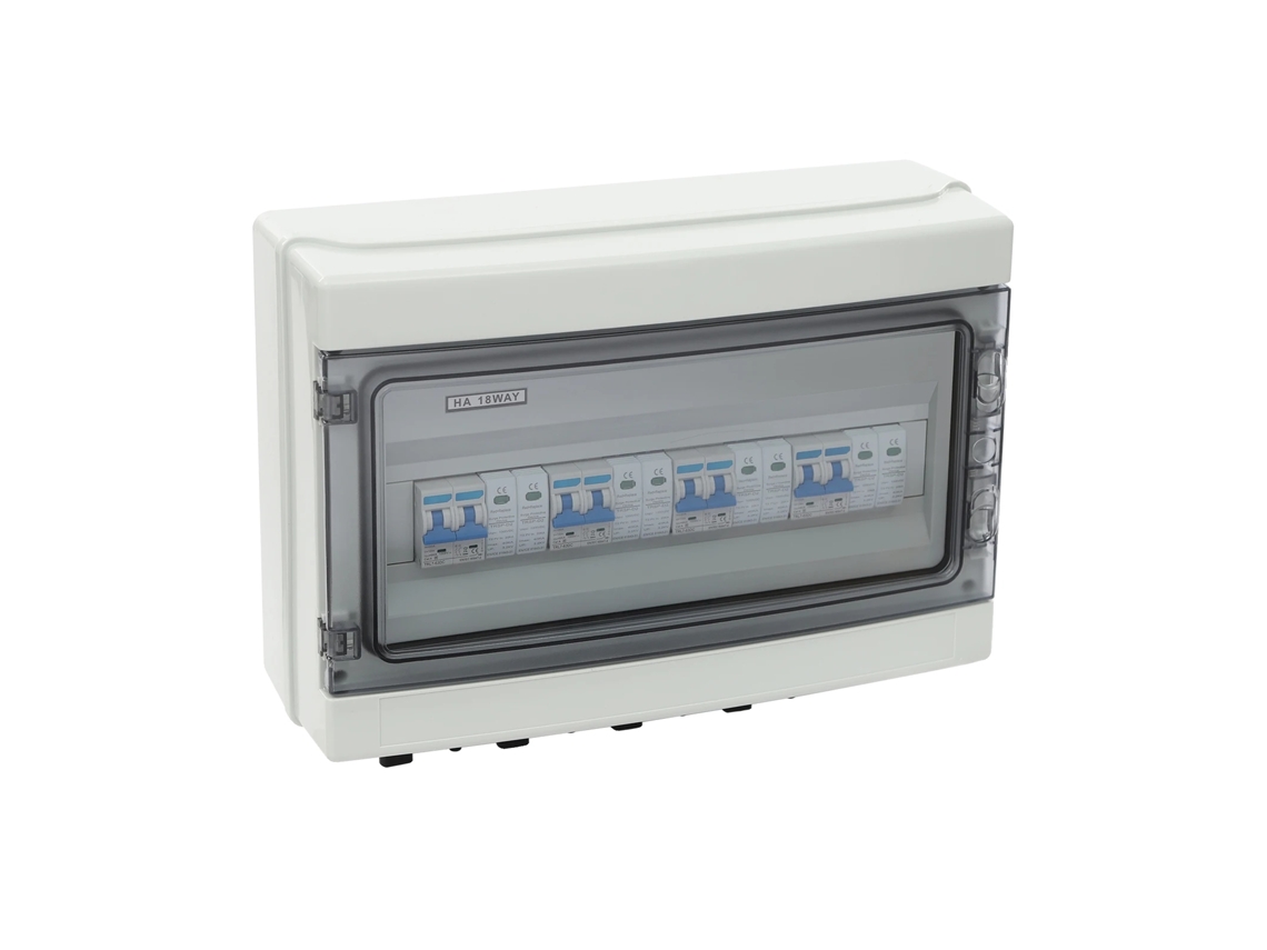 Caixa combinadora solar CC, 4 entradas, proteção à prova d'água, OEM branco