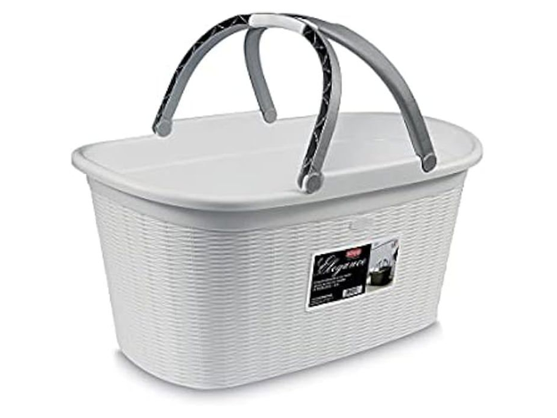 Cesto STEFANPLAST Elegance 3863300 Plástico Branco Gavetas
