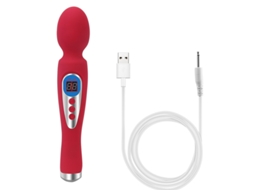 Vibrador De Massagem Recarregvel Usb Com Vrias Frequncias Para Adultos (vermelho) Yizhood