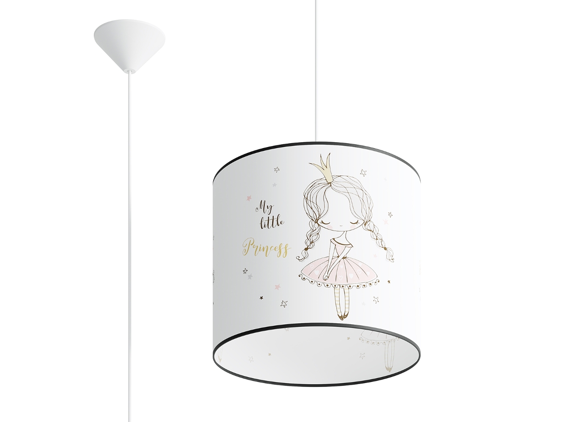 Luminárias Pendentes Princess de Pvc Multicolorido 95X30X30Cm SOLLUX LIGHTING