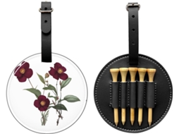 Bolsa para Tees com Rosas Vermelhas e Pretas, S/MARCA