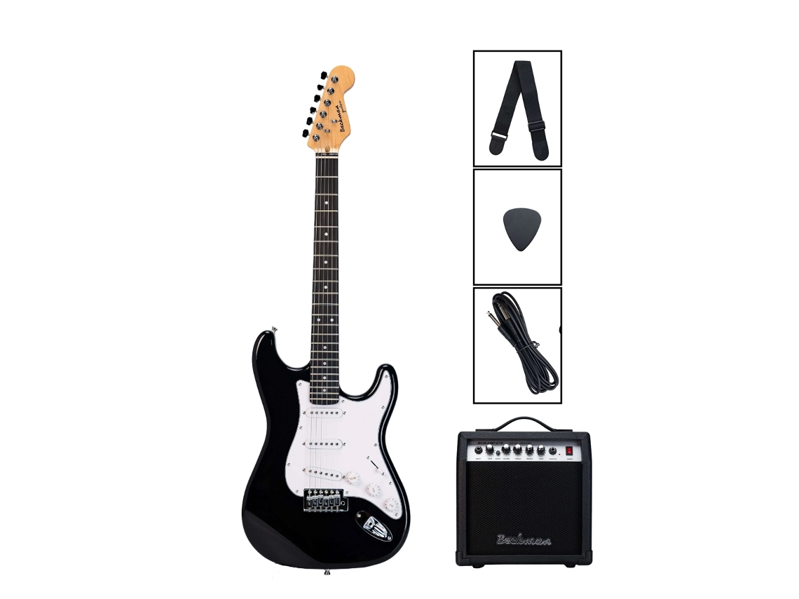 Strat Black BECKMAN GUITARS