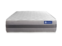 Colchão de Espuma e Viscoelástico Actimemo Relax Altura ACTISOM Espuma com memória Branco (90x190cm)