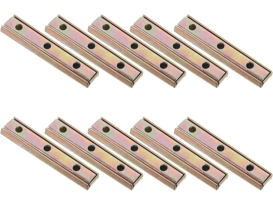 Conjunto De 10-conectores Metálicos Reforçados Para Móveis, Acessórios Para Fixação De Sofá Cama, Ferragens Para