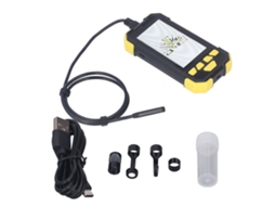 Endoscópio com tela de 4.3 polegadas câmera de inspeção 8mm Borescope Hd Ip67 5m | S/MARCA
