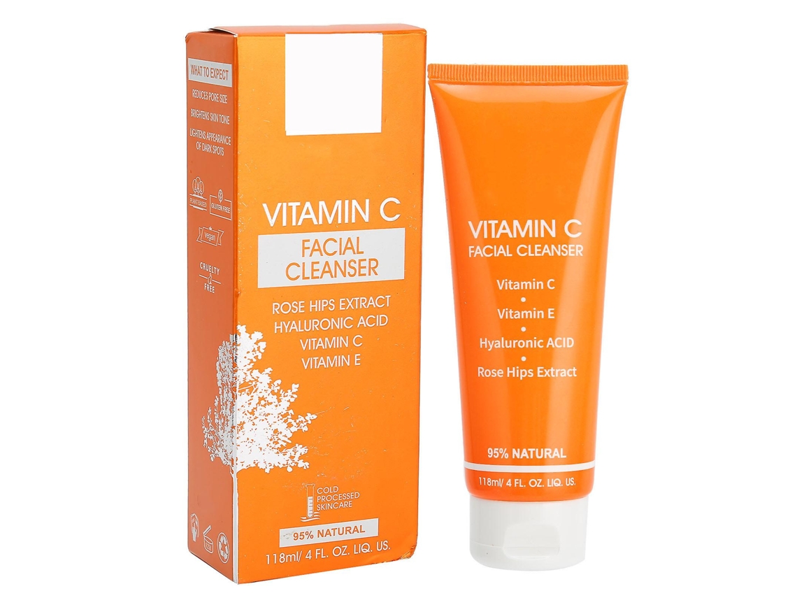 Cibee 118ml Sabonete Facial Hidratante Com Vitamina C, Sabonete Facial Esfoliante