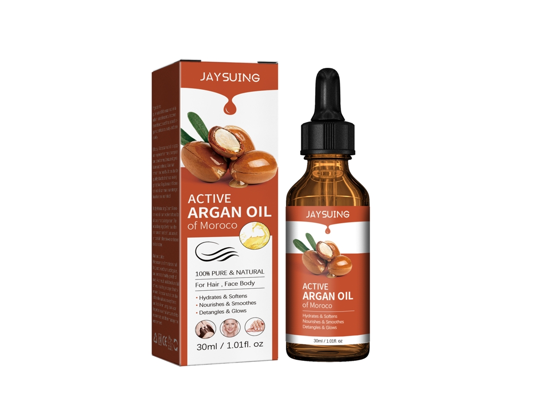 Óleo de Argan Puro para Cabelo e Pele