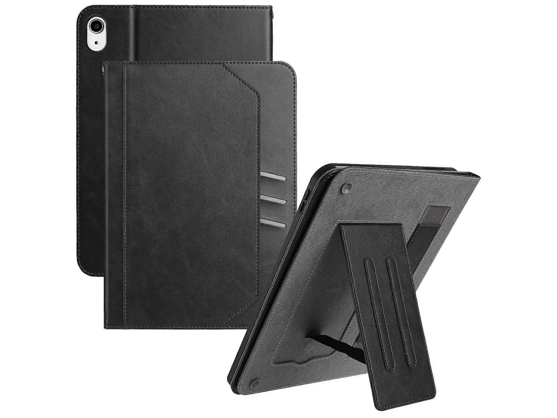 Capa Tipo Carteira Para Ipad Mini , Com Função De Despertar/repouso Automático, Em Couro, Com Textura De Couro De Vaca Slowmoose (2024)
