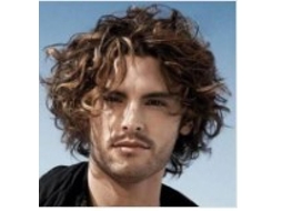 Peruca Masculina Curta Encaracolada Bonita Para Homem
