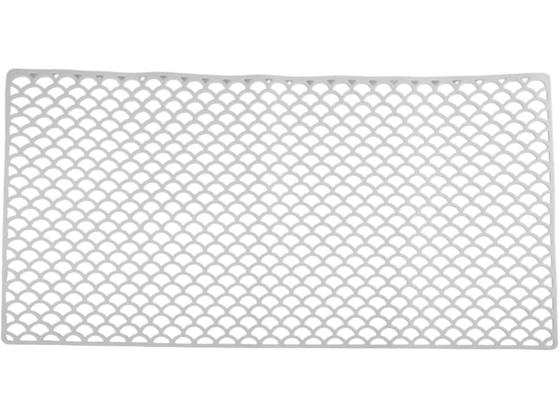 Tapete de silicone resistente ao calor, grande e antiderrapante, para secar louça na cozinha, com design ajustável.