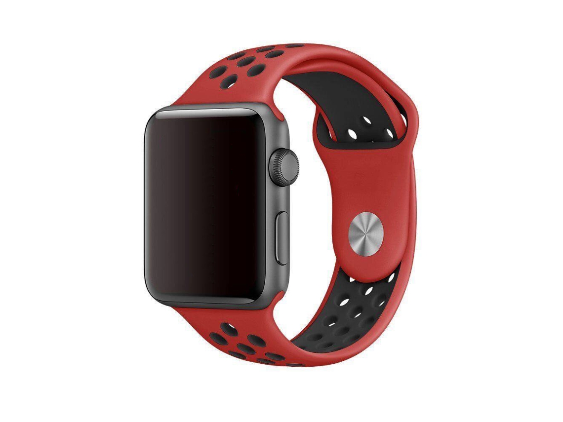 Pulseira de Relógio EOOCOO (design Bicolor, Material de Silicone)