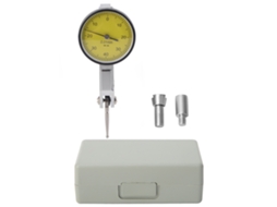 Indicador Dial Magnético Com Rail De Encaixe 0-0.8mm Escala 0.01mm Ferramenta De Medição