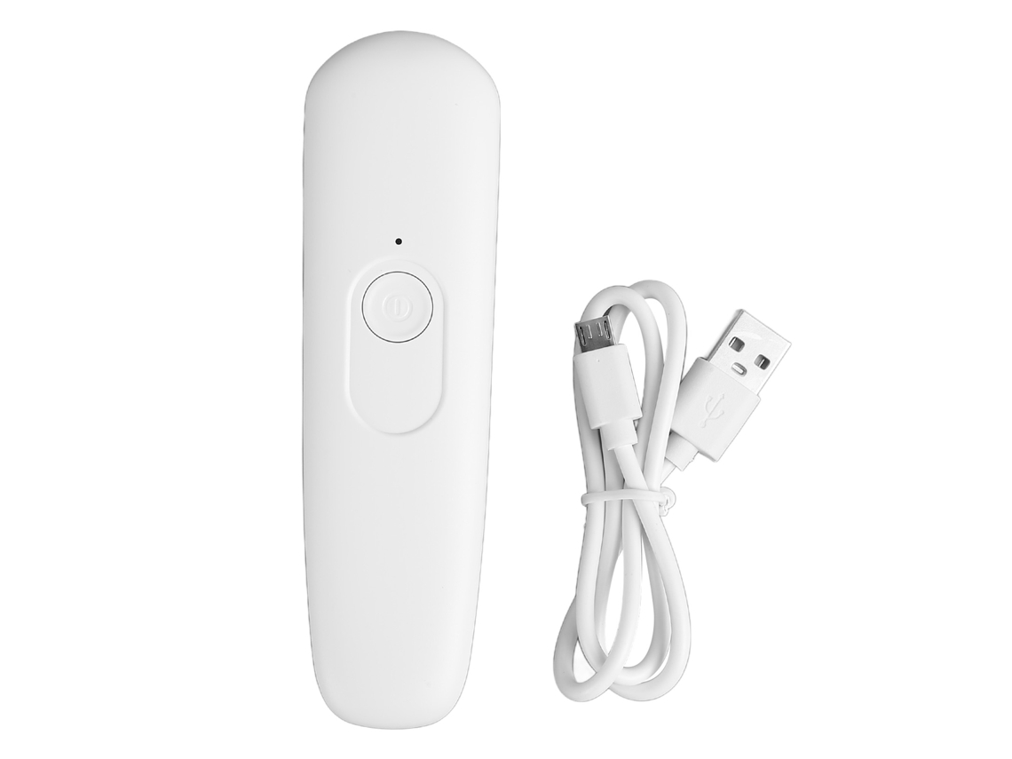 Varinha Uv Led Portátil De Mão Recarregável Para Desinfecção Multifuncional Com Bateria De Íon De Lítio 380mah