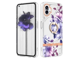Capa De Celular For Nothing Phone 1 Flowers Series Em Tpu
