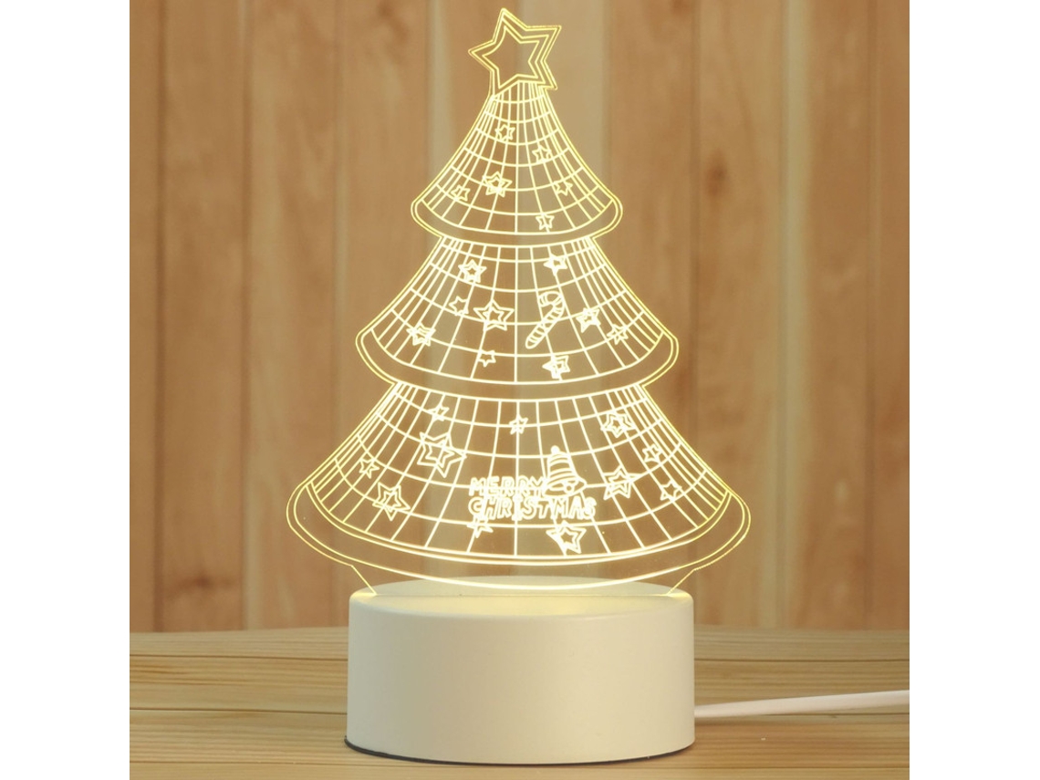 Luz Noturna 3D Led Criativa
