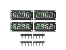 Tela LED HKJ 4 dígitos 7 segmentos TM1637