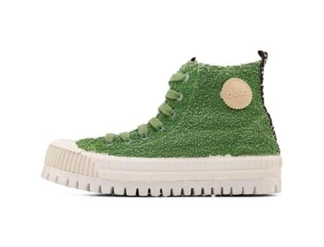 Sapatilhas de Mulher DUUO Colapso Colorido Tecido Verde (39)