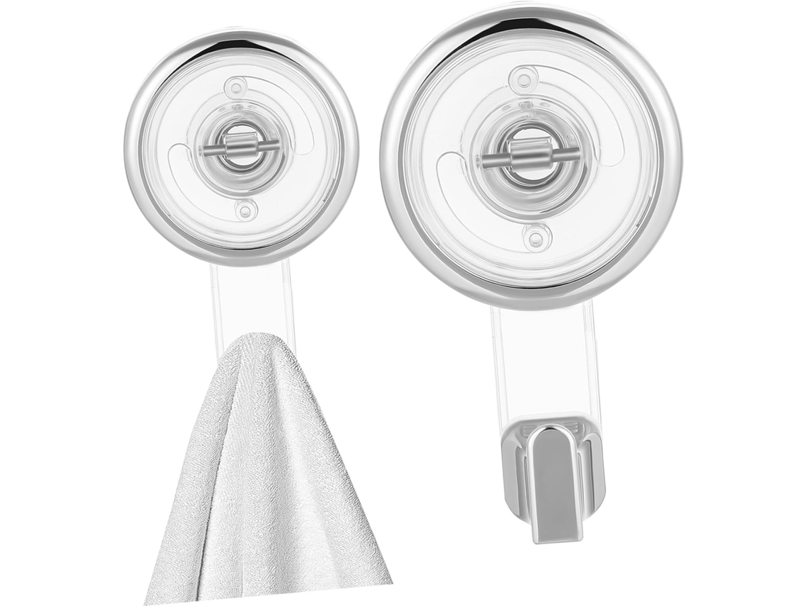 Kit Kit De 2 Em Metal Para Banheiro Ganchos