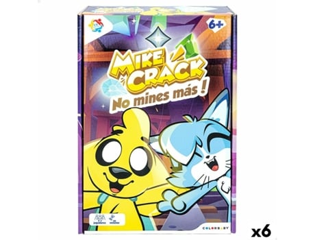 Jogo de cartas Mikecrack (6 unidades)