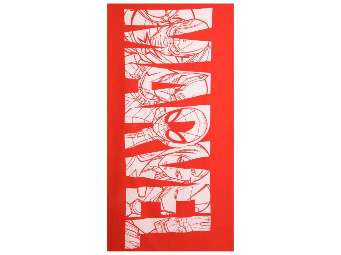 Toalha De Microfibra Com O Logotipo Da Marvel, 180 X 90 Cm 86400